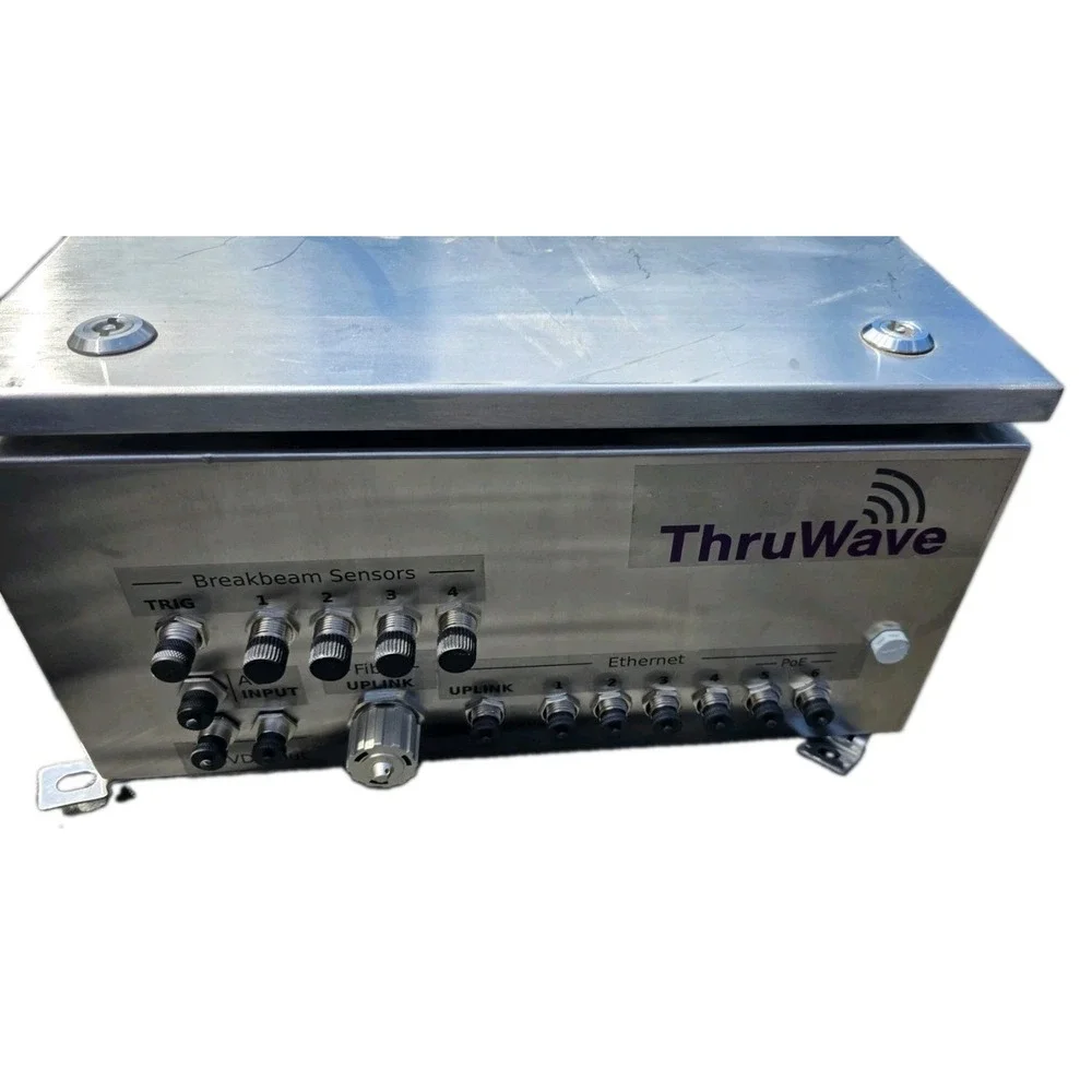 Electronics box. Stainless steel, size 16x14x8, used.